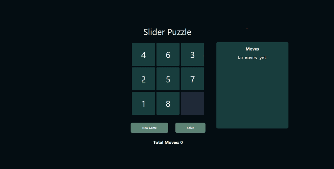 Sliding Puzzle Game
